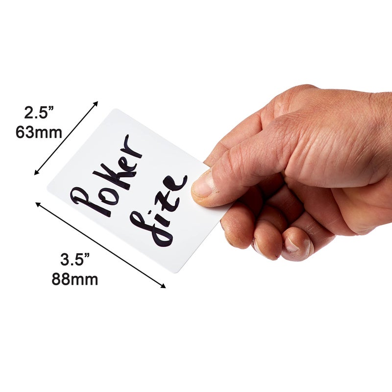 Apostrophe Games Blank Playing Cards â€“ 180pcs Blank Playing Cards to Write On â€“ Custom Card Deck with Matte Finish - Image 2